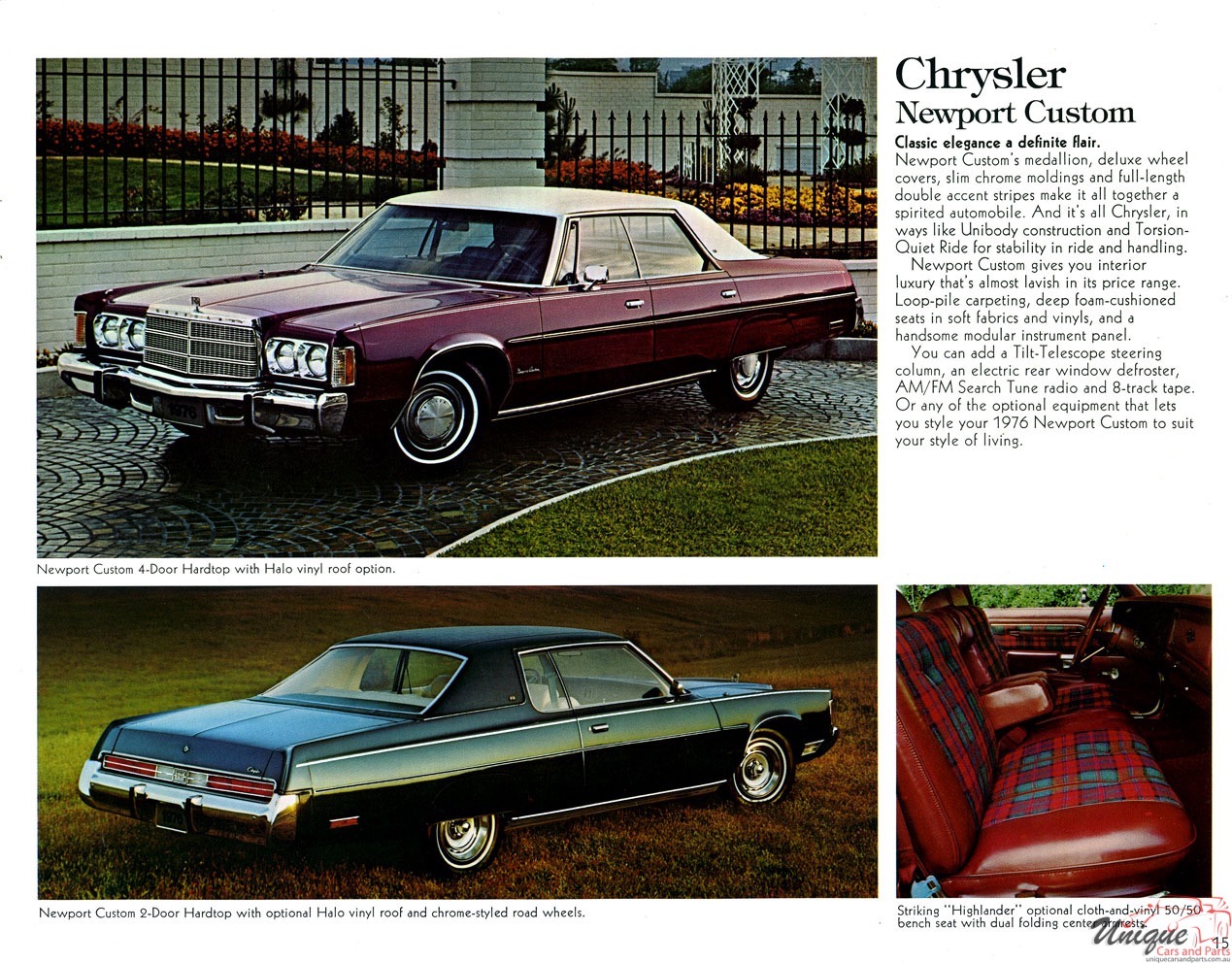 1976 Chrysler-Plymouth Brochure Page 1